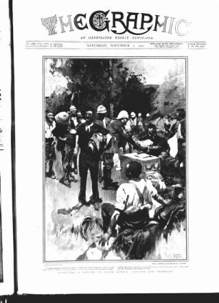 cover page of Graphic published on November 2, 1901