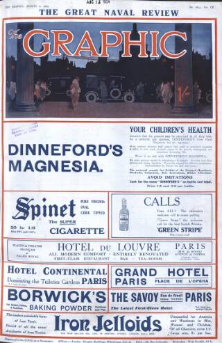 cover page of Graphic published on August 2, 1924