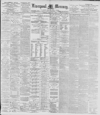 cover page of Liverpool Mercury published on February 2, 1897