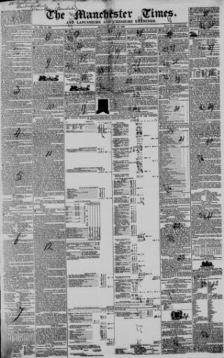 cover page of Manchester Times published on June 18, 1836