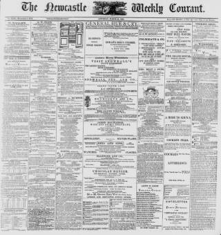 cover page of Newcastle Courant published on March 19, 1892