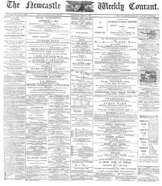cover page of Newcastle Courant published on June 18, 1898