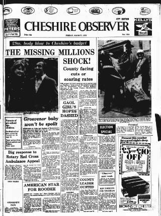 cover page of Cheshire Observer published on May 4, 1979