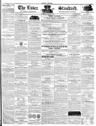 cover page of Essex Standard published on June 18, 1847
