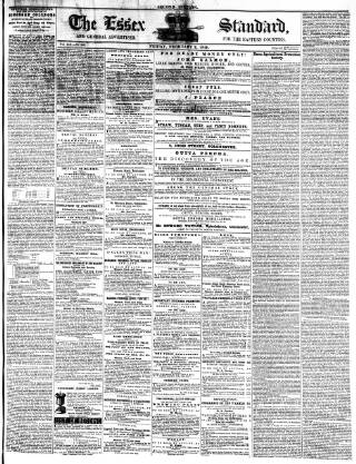 cover page of Essex Standard published on February 2, 1849