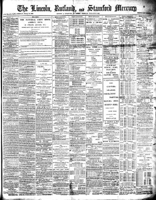 cover page of Stamford Mercury published on March 19, 1897