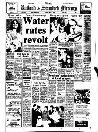 cover page of Stamford Mercury published on May 4, 1979