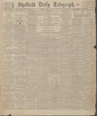 cover page of Sheffield Daily Telegraph published on May 2, 1924