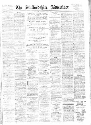 cover page of Staffordshire Advertiser published on May 2, 1908