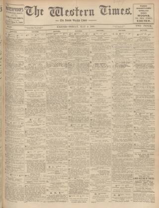 cover page of Western Times published on May 4, 1934
