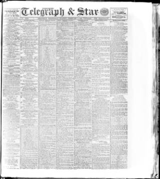 cover page of Sheffield Evening Telegraph published on February 2, 1916
