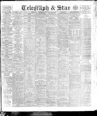 cover page of Sheffield Evening Telegraph published on May 2, 1916