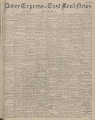 cover page of Dover Express published on September 17, 1920