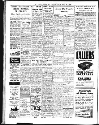 cover page of Morpeth Herald published on March 19, 1954