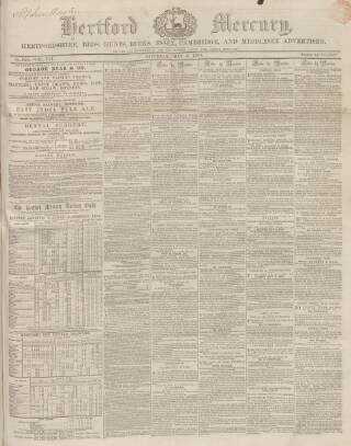 cover page of Hertford Mercury and Reformer published on May 4, 1850