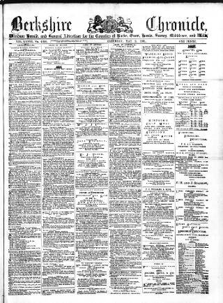 cover page of Berkshire Chronicle published on May 2, 1891