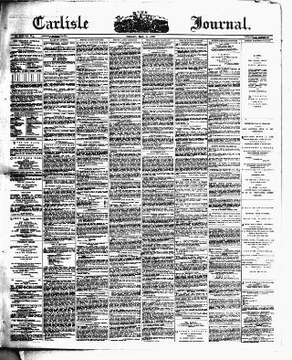cover page of Carlisle Journal published on May 4, 1888