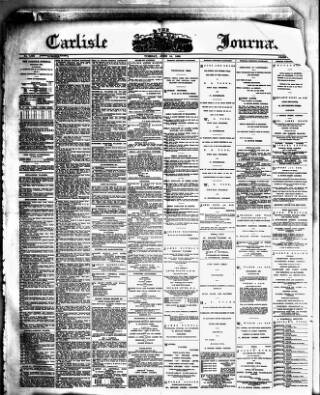 cover page of Carlisle Journal published on June 18, 1895