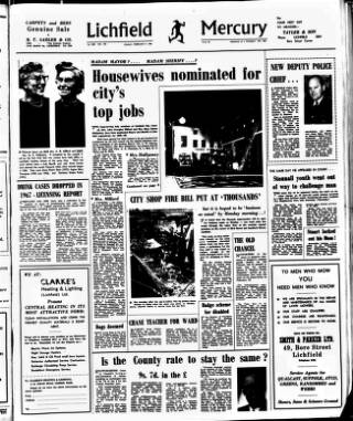cover page of Lichfield Mercury published on February 2, 1968