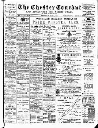 cover page of Chester Courant published on May 2, 1900
