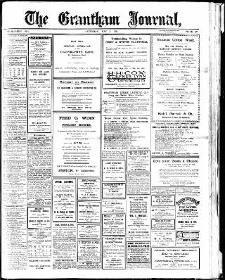 cover page of Grantham Journal published on May 2, 1931