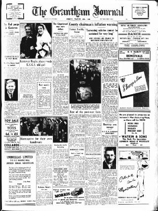cover page of Grantham Journal published on March 19, 1948