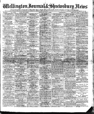 cover page of Wellington Journal published on June 18, 1904