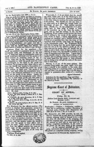 cover page of County Courts Chronicle published on September 1, 1893