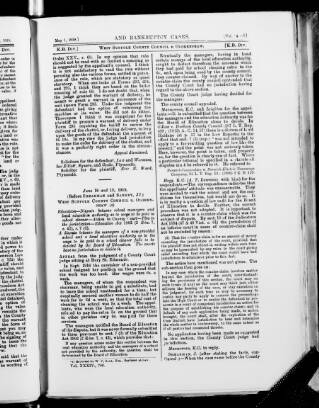 cover page of County Courts Chronicle published on May 1, 1919