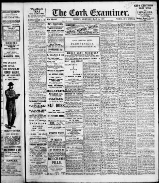 cover page of Cork Examiner published on May 4, 1917
