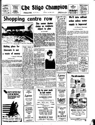 cover page of Sligo Champion published on February 2, 1979