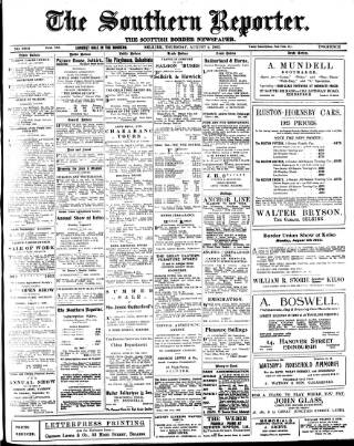 cover page of Southern Reporter published on August 2, 1923