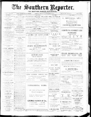 cover page of Southern Reporter published on November 2, 1933