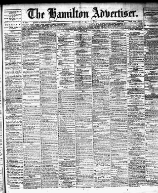 cover page of Hamilton Advertiser published on May 2, 1896