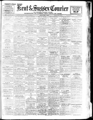 cover page of Kent & Sussex Courier published on May 2, 1930
