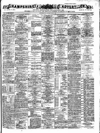 cover page of Hampshire Advertiser published on May 2, 1891