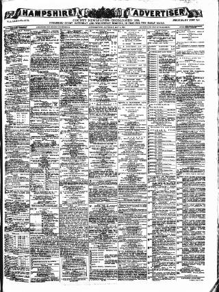 cover page of Hampshire Advertiser published on May 4, 1895