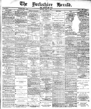 cover page of York Herald published on May 2, 1892
