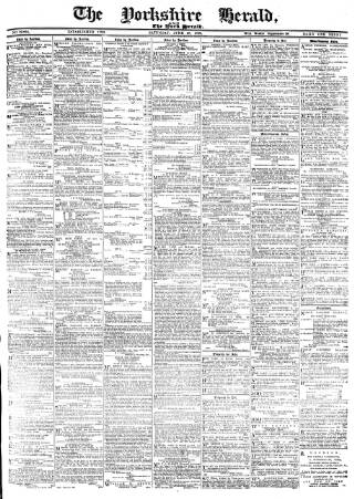 cover page of York Herald published on June 18, 1892