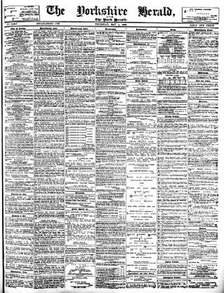 cover page of York Herald published on May 4, 1899