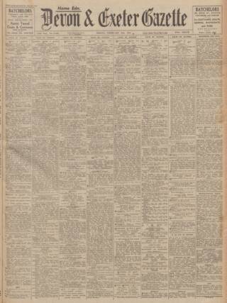 cover page of Exeter and Plymouth Gazette published on February 2, 1945