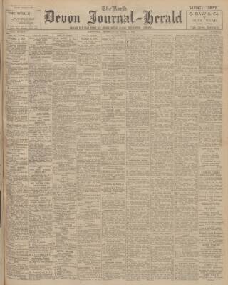 cover page of North Devon Journal published on November 2, 1944