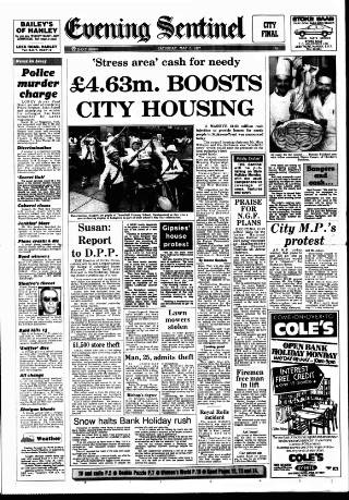 cover page of Staffordshire Sentinel published on May 2, 1987