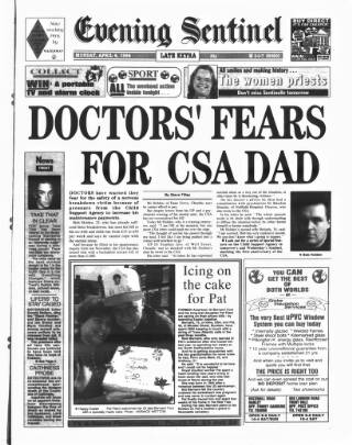 cover page of Staffordshire Sentinel published on April 4, 1994