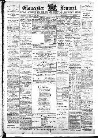 cover page of Gloucester Journal published on March 19, 1898