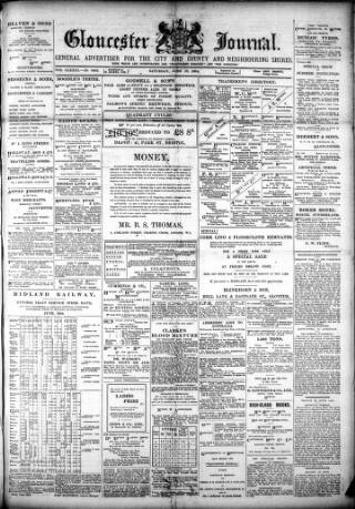 cover page of Gloucester Journal published on June 18, 1904