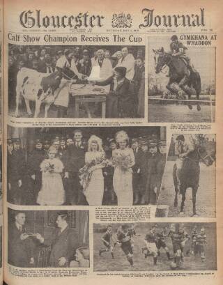 cover page of Gloucester Journal published on May 4, 1946