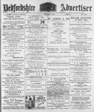 cover page of Luton Times and Advertiser published on February 2, 1894