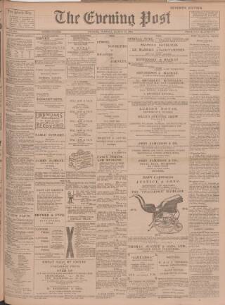 cover page of Dundee Evening Post published on March 19, 1901