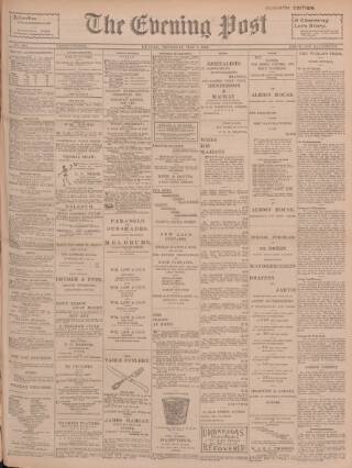 cover page of Dundee Evening Post published on May 2, 1901